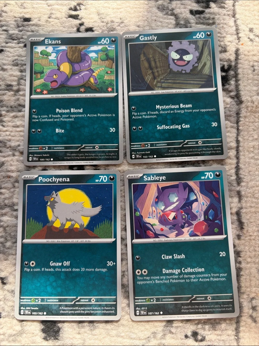 Pokémon Temporal Forces Binder Builder Lot 69 Unique Cards | No Duplicates